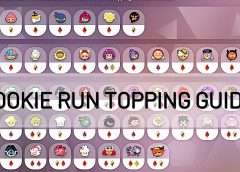 Cookie Run Topping Guide