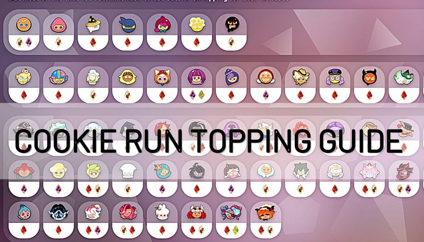 Cookie Run Topping Guide